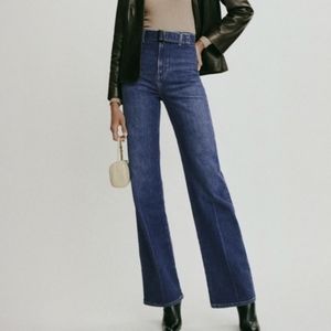 NWT Reformation Amelie wide leg jeans